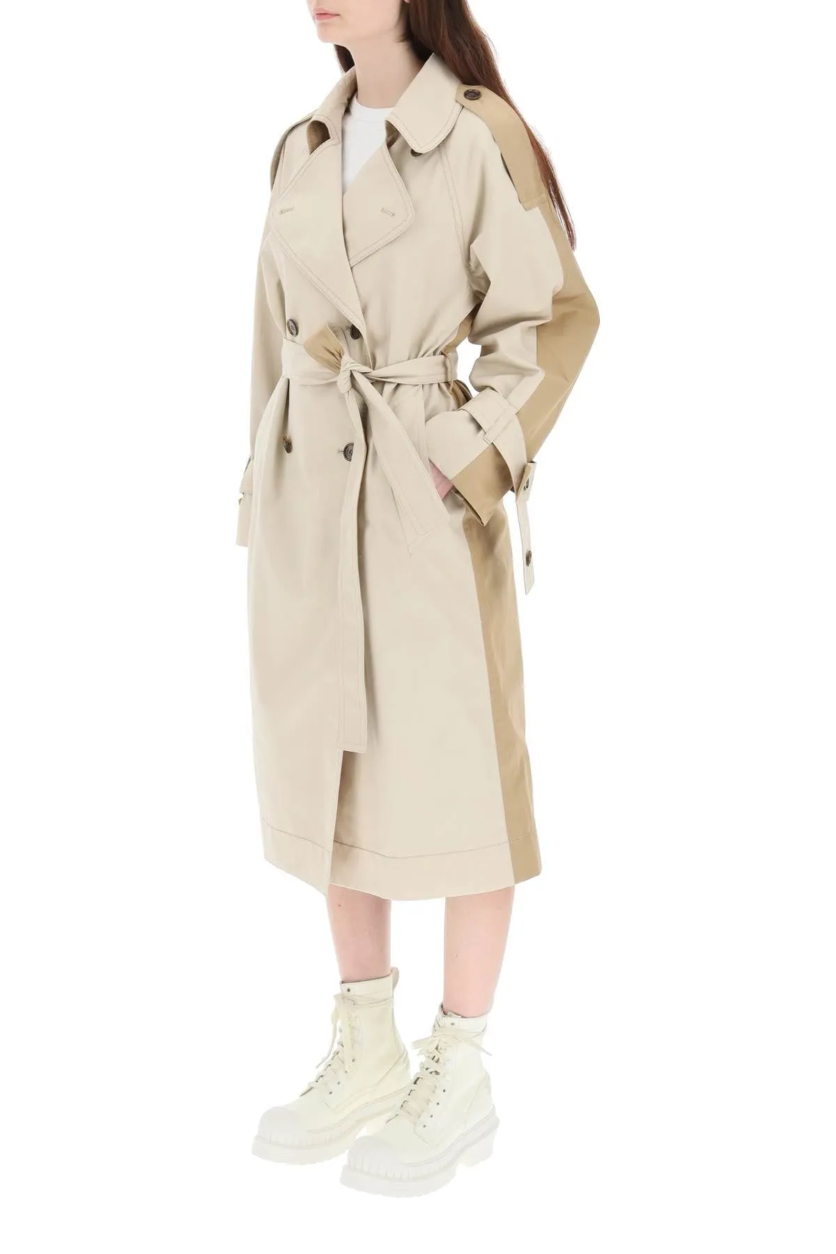 Acne Studios Two-Tone Trench Coat