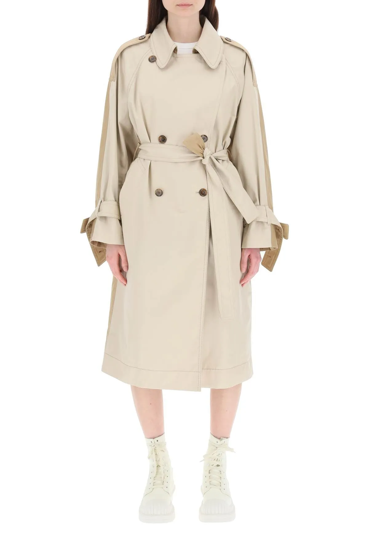 Acne Studios Two-Tone Trench Coat