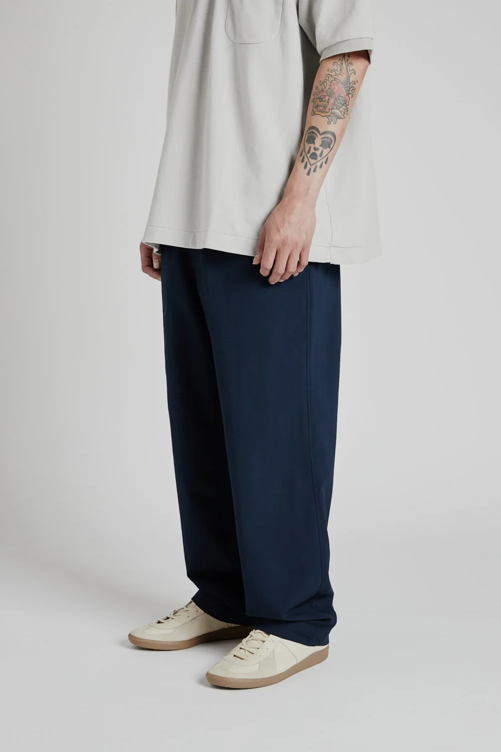 ALPHADRY Wide Easy Pants - Navy