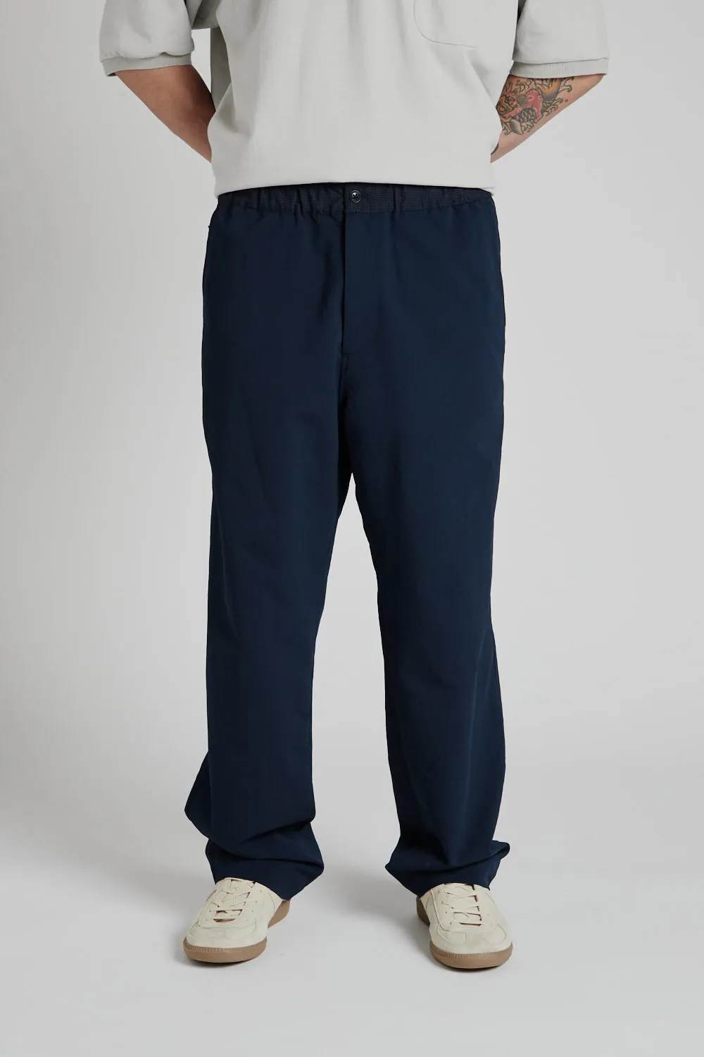 ALPHADRY Wide Easy Pants - Navy