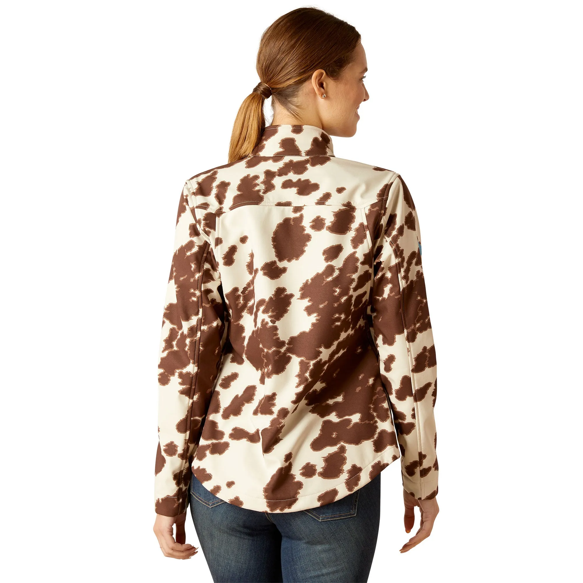 Ariat Ladies New Team Softshell Pony Print Jacket 10046487