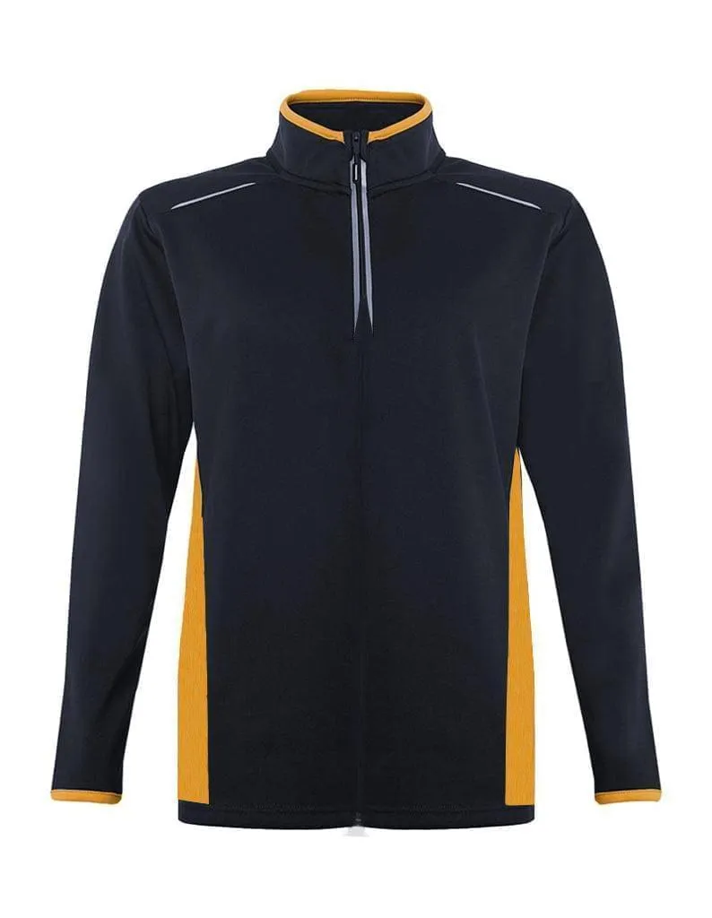 Banner Full-Zip Jacket For Men-MZJKT-0064-Navy Gold