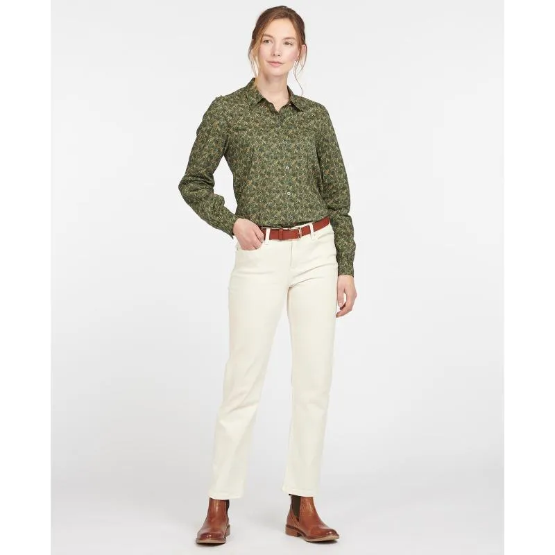 Barbour Hindscarth Ladies Shirt - Sage Print