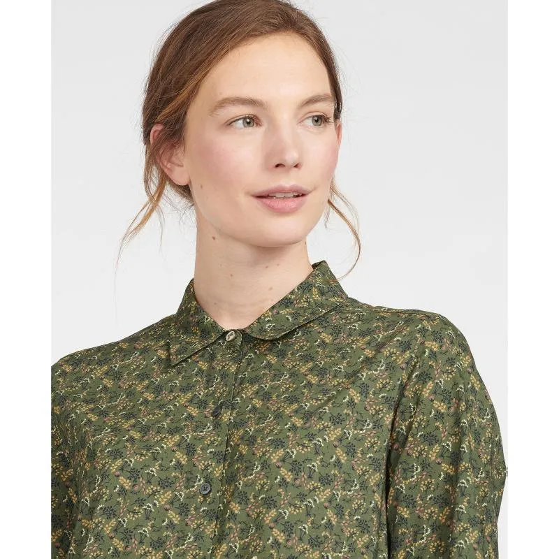 Barbour Hindscarth Ladies Shirt - Sage Print