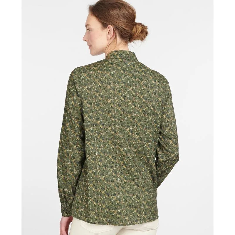 Barbour Hindscarth Ladies Shirt - Sage Print