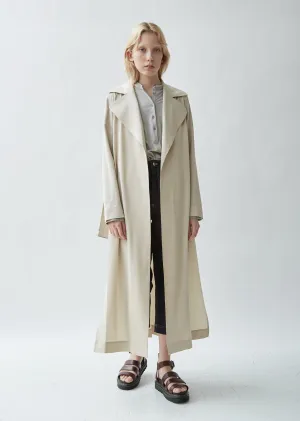 Candor Stretch Wool Twill Coat