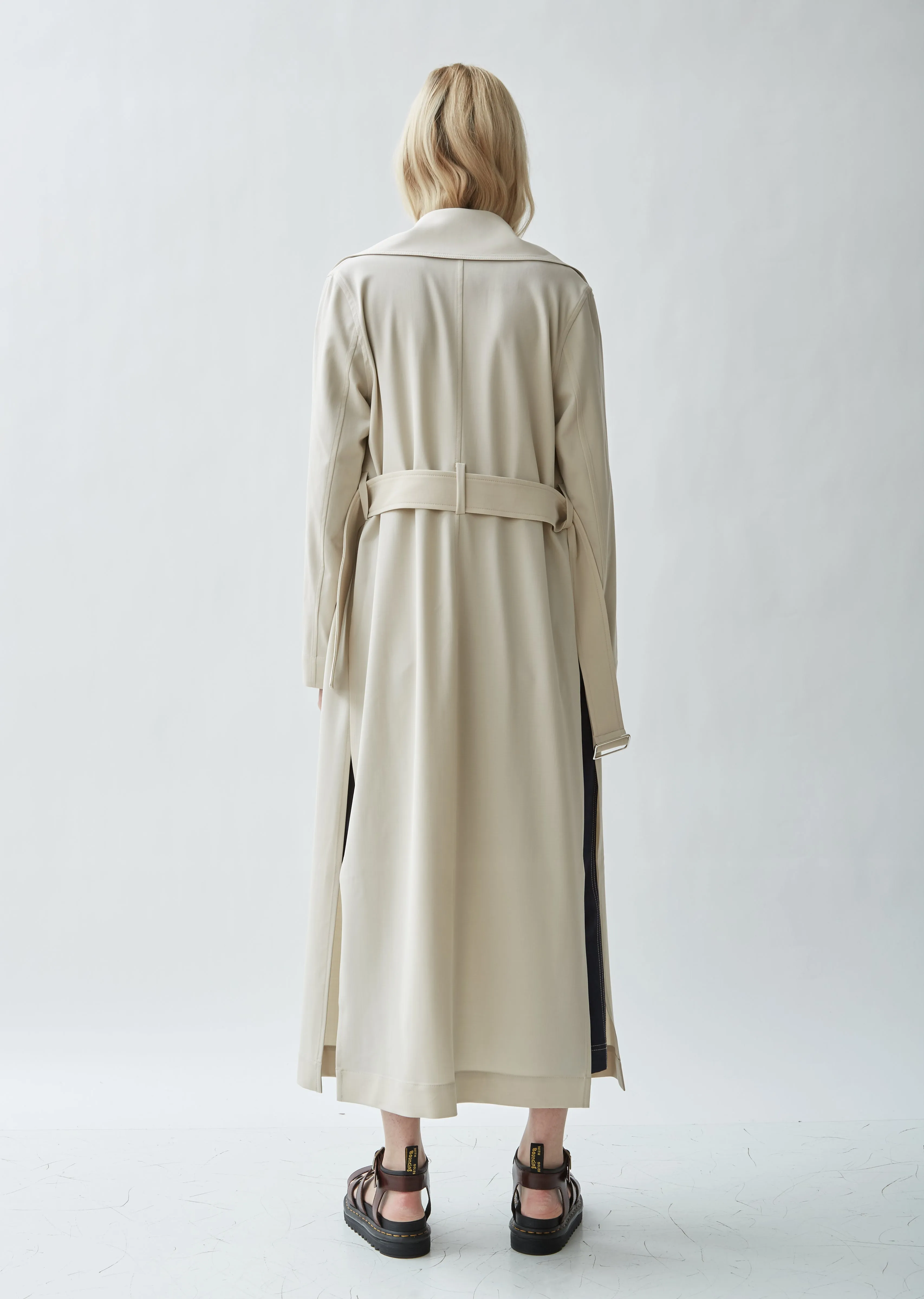 Candor Stretch Wool Twill Coat