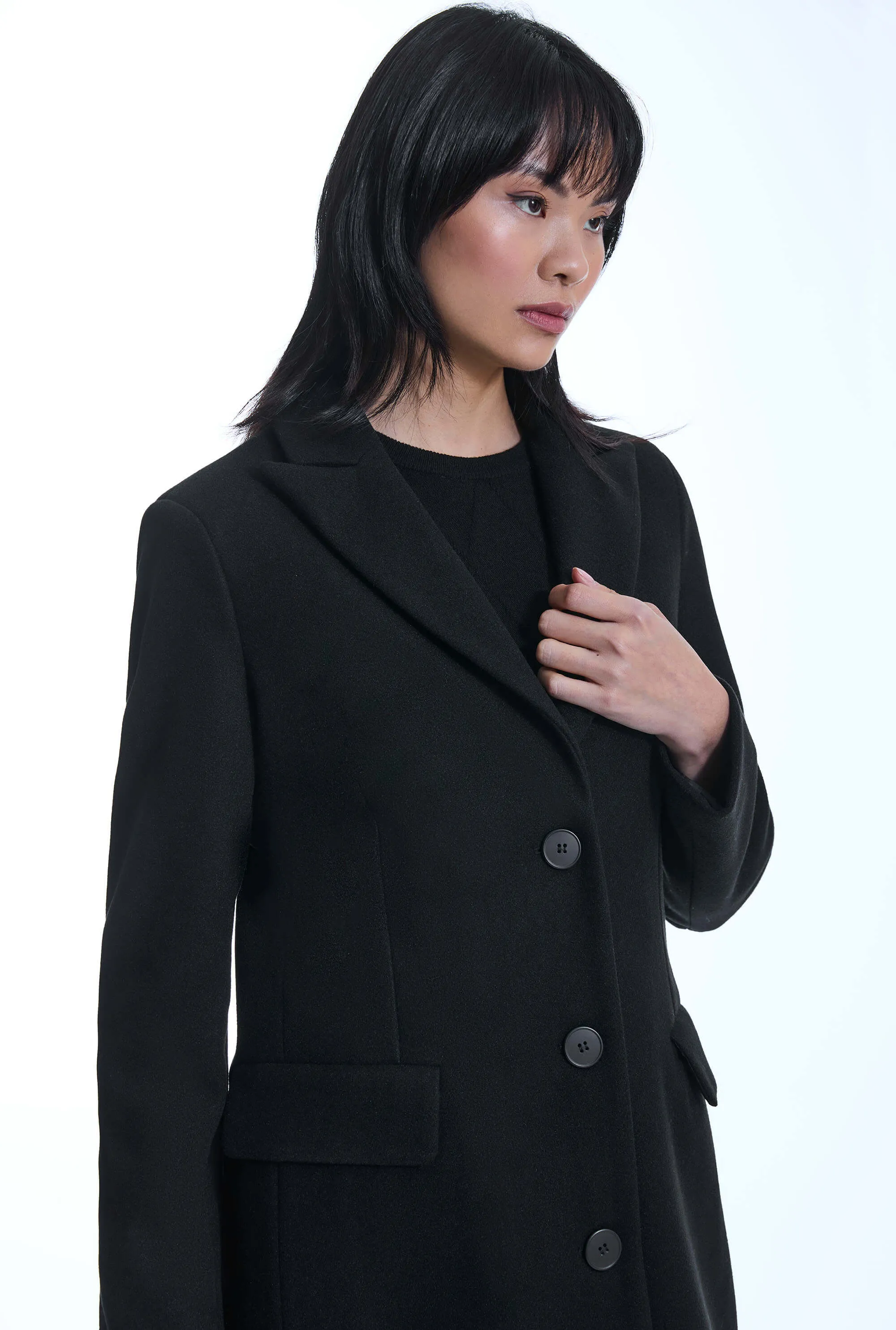 Classic Black Coat