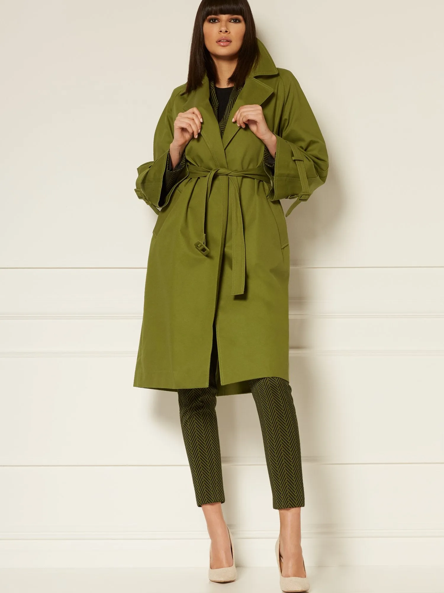 Coretta Trench Coat - Eva Mendes Collection