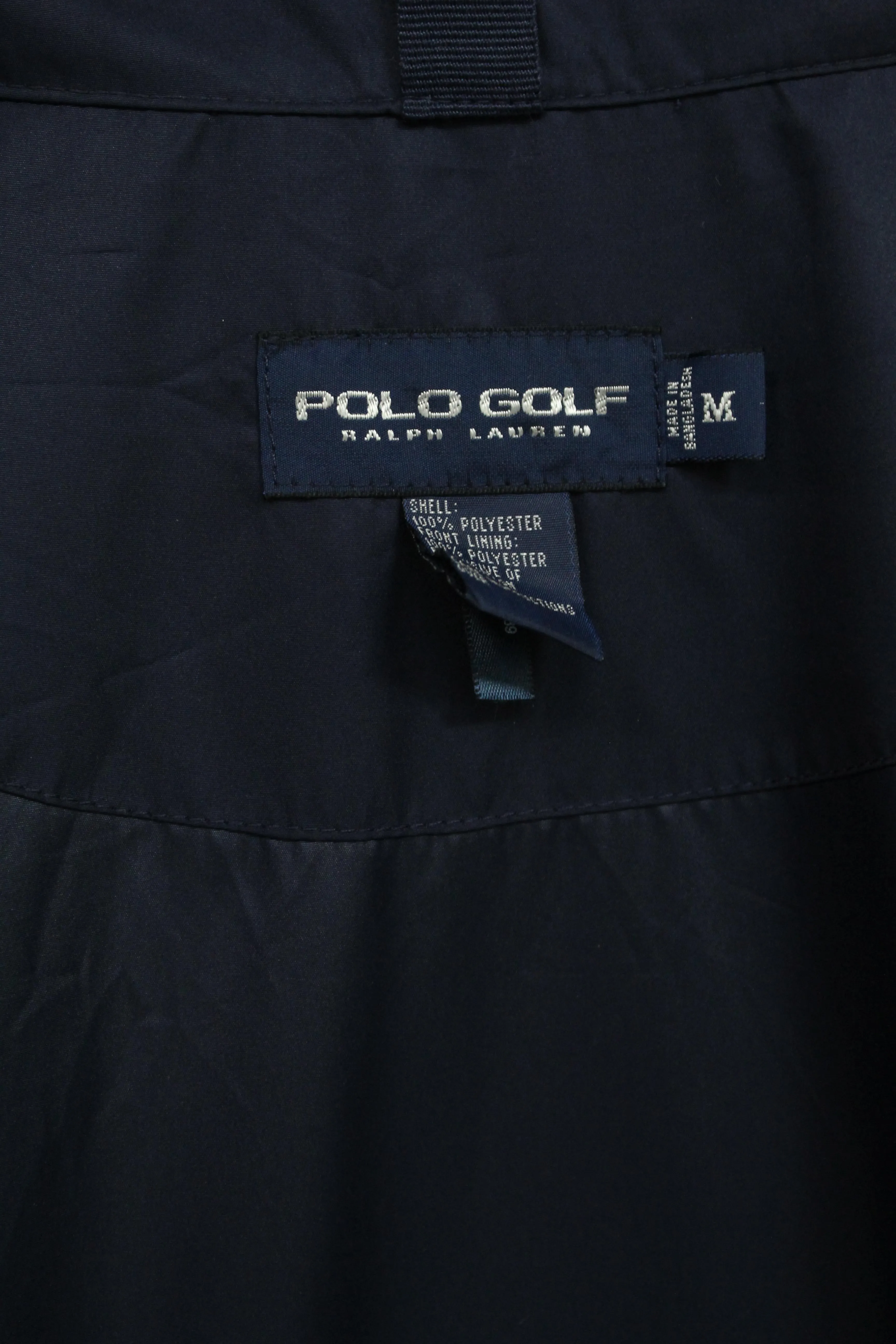 Cortaviento Azul Polo Golf Talla M