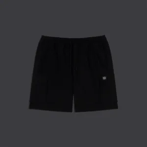 Cotton Ripstop Cargo Easyshorts Black