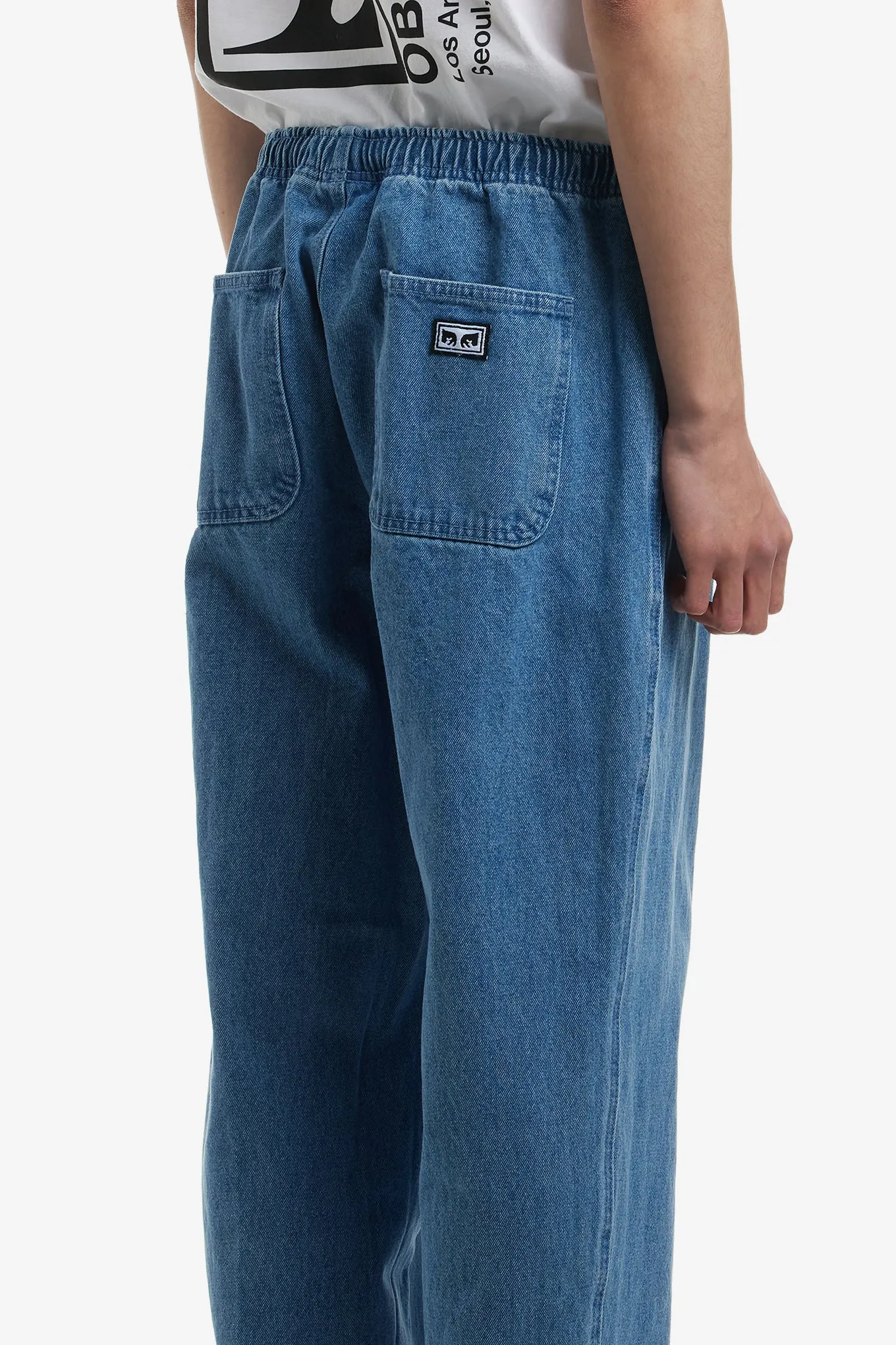 DENIM EASY PANT