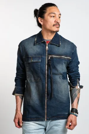 Expent Denim Jacket - Dark Wash