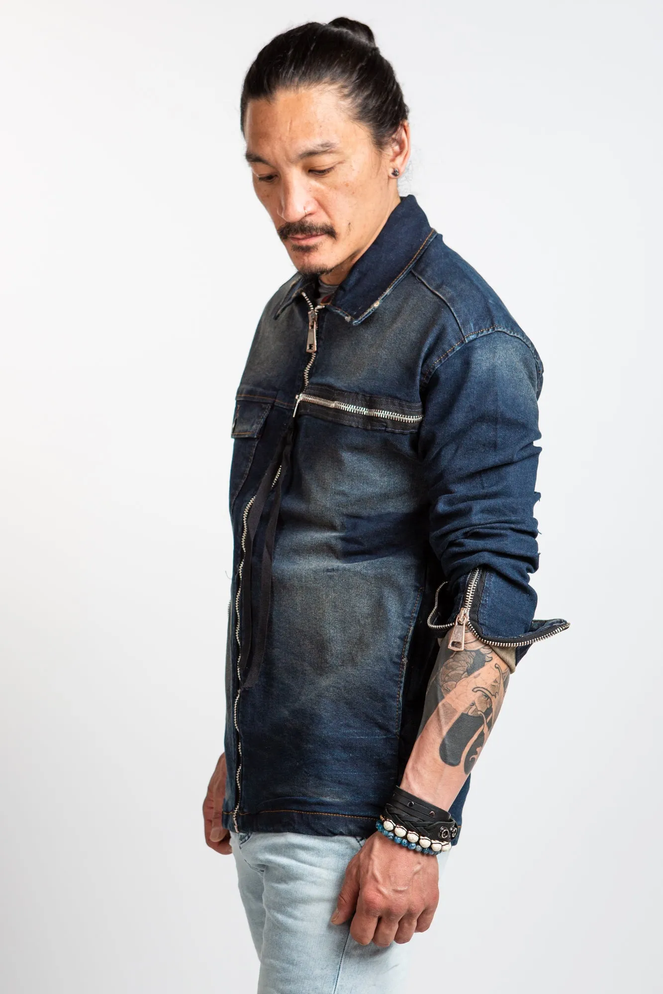 Expent Denim Jacket - Dark Wash