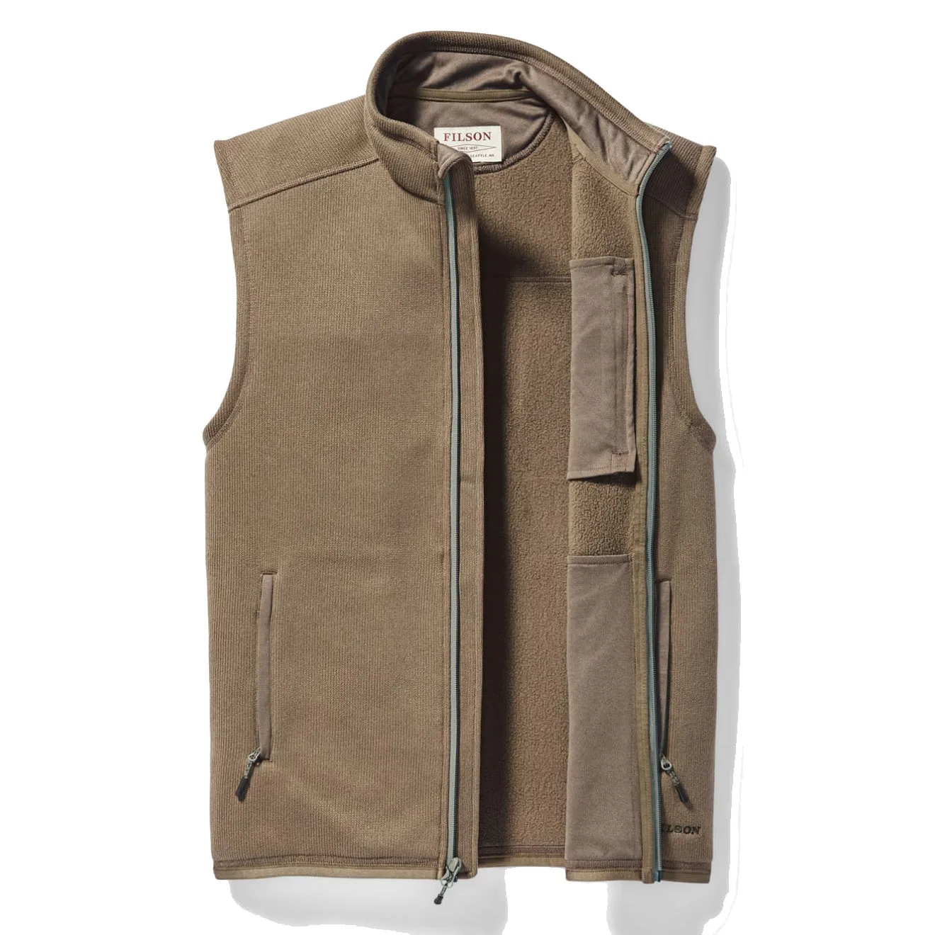 Filson Ridgeway Fleece Vest Field Olive