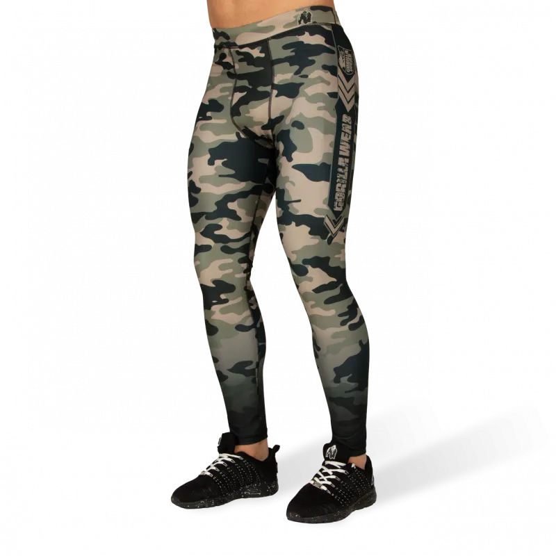 Franklin Men's Tights - Army Green Camo