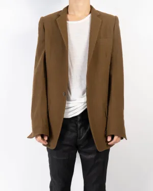 FW17 Brown Evening Blazer Sample