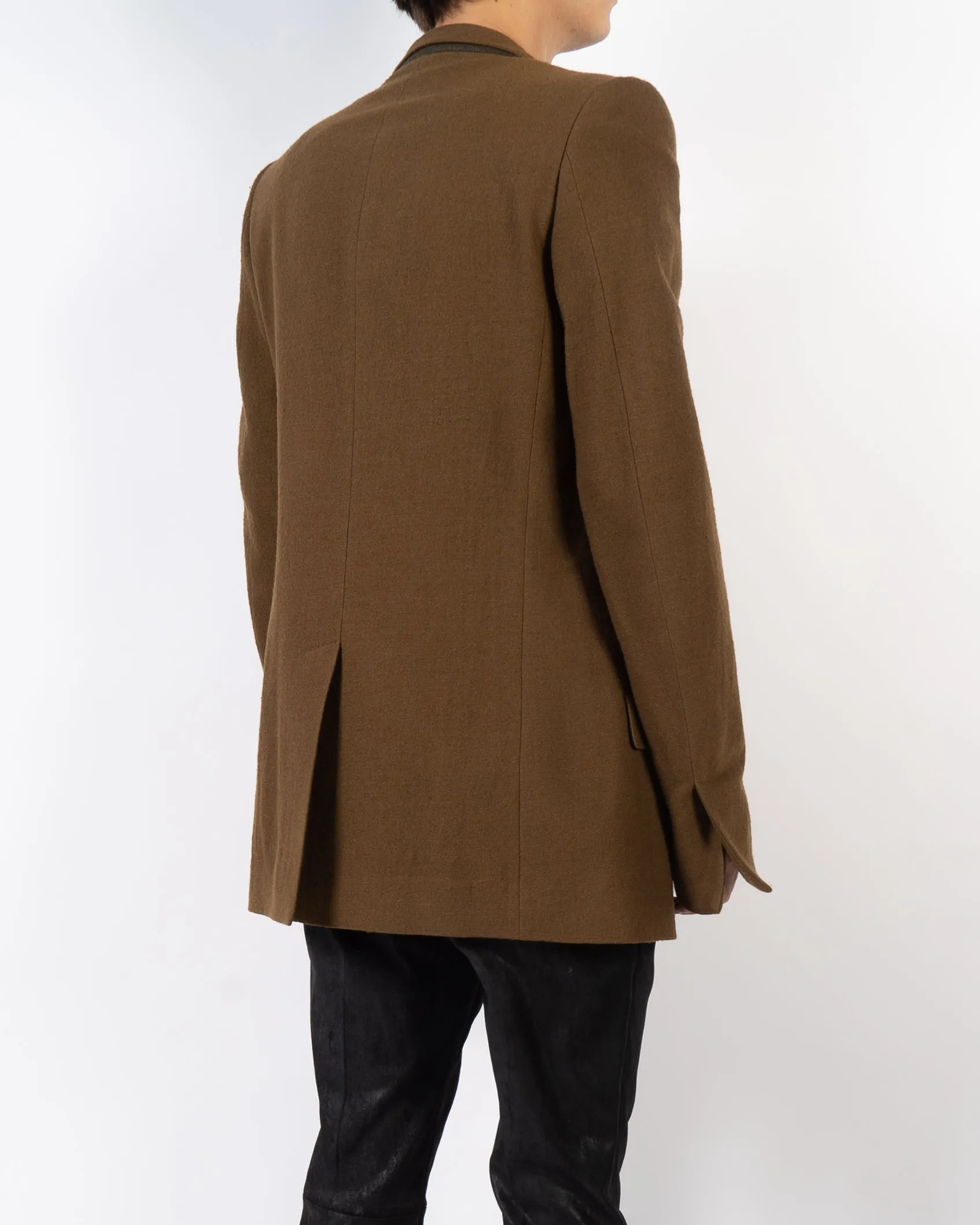 FW17 Brown Evening Blazer Sample