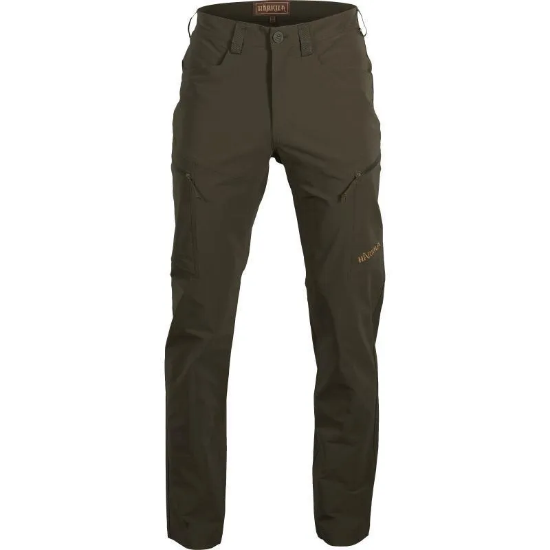 Harkila Trail Tick Proof Mens Trousers (33" Leg) - Willow Green