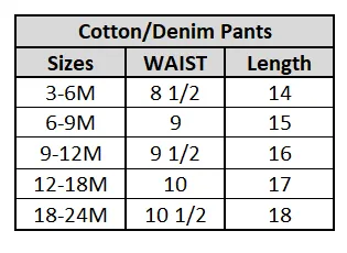 Infant Boys Denim Stretch Pant Big Wheels-LT.Blue