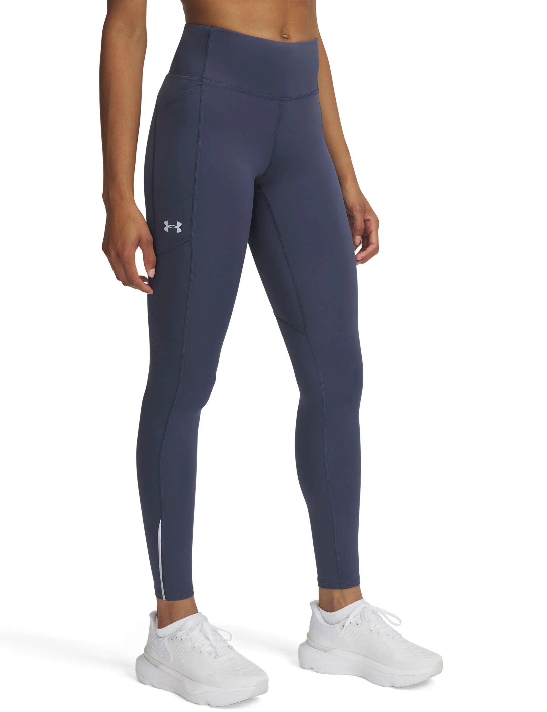 Launch Tights - Downpour Grey/Reflective