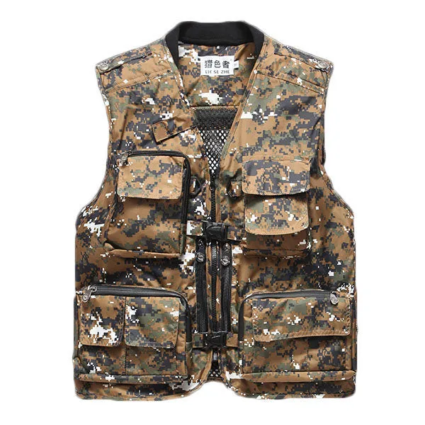 Mens Big Pockets Vest