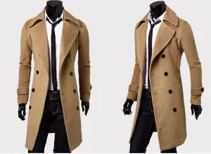 Mens Designer Clothing Trench Coats Free Shipping Winter Fashion