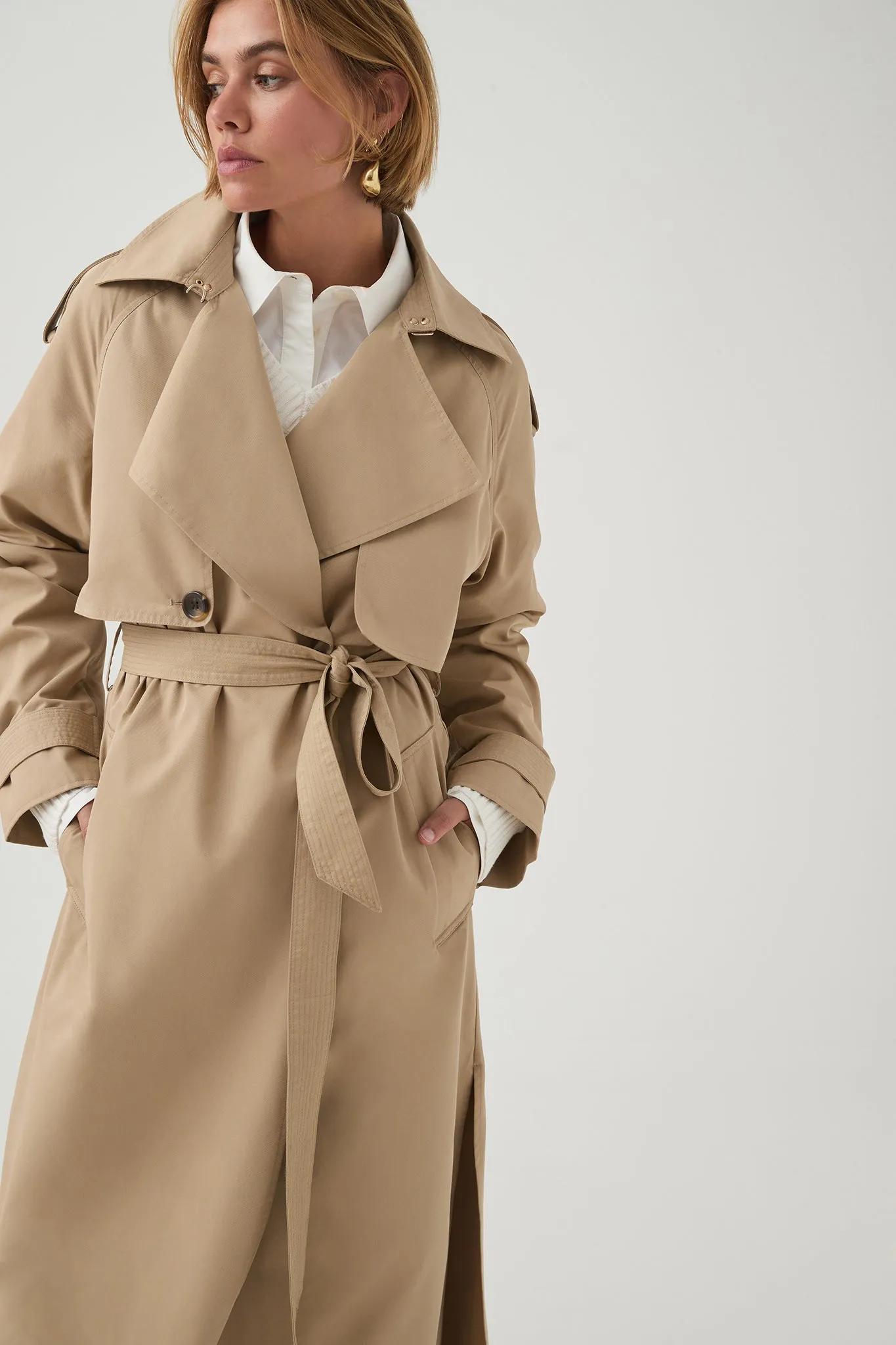 Mineral Trench Coat