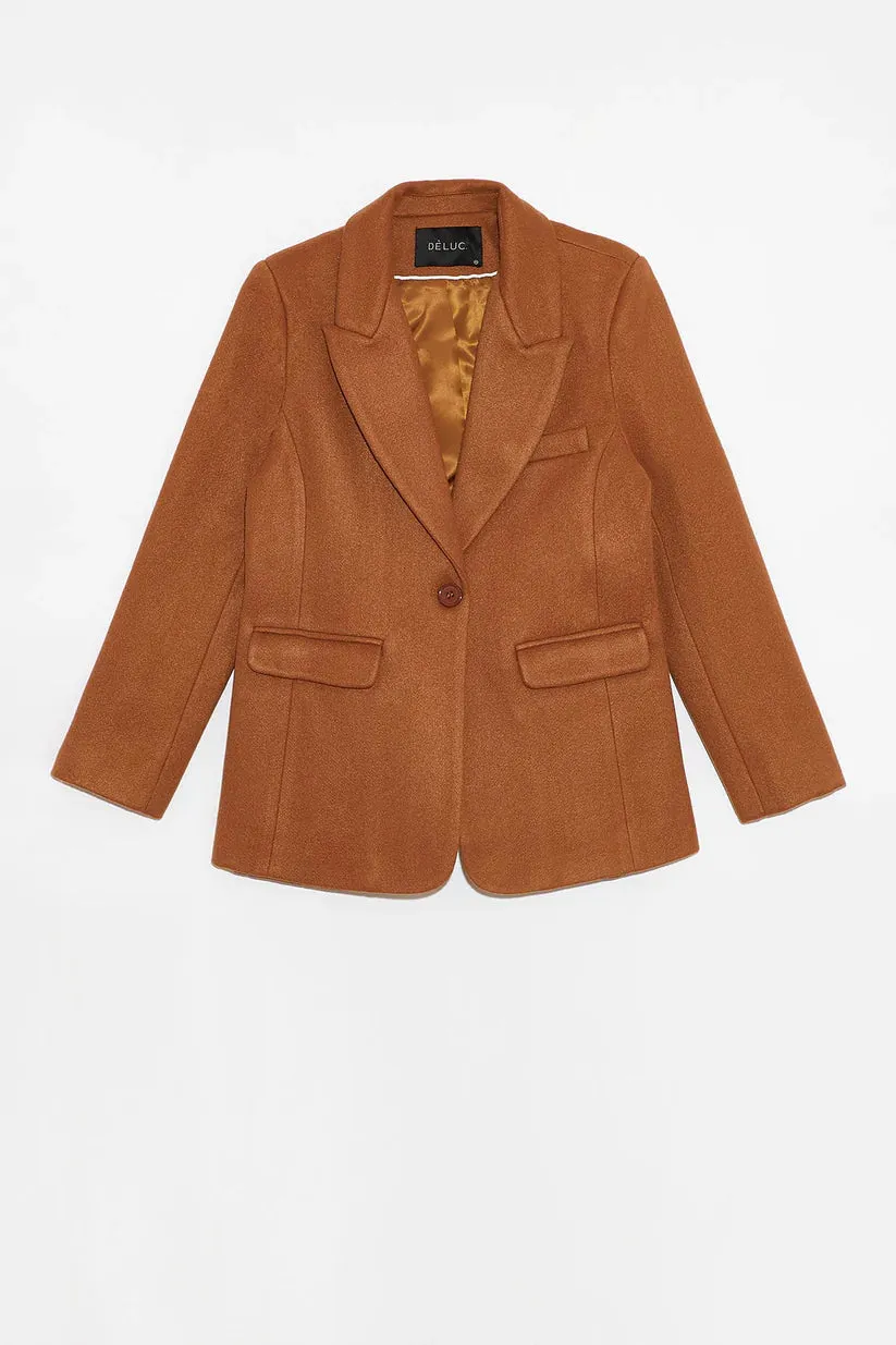 Ornella Camel Blazer