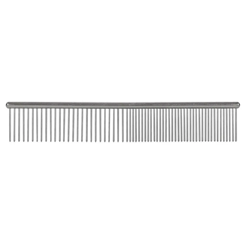 Paw Brothers Ultra Steel Comb I Medium & Coarse 7.5"