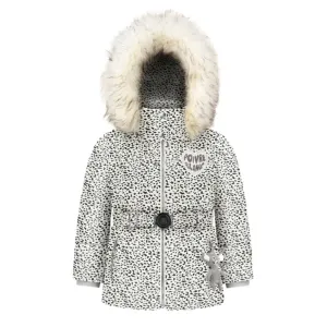 Poivre Blanc Girls Ski Jacket - Jaguar Black 2-7 yrs