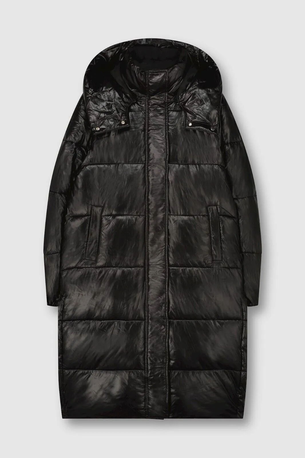 Rino & Pelle Joia Long Padded Coat - Black