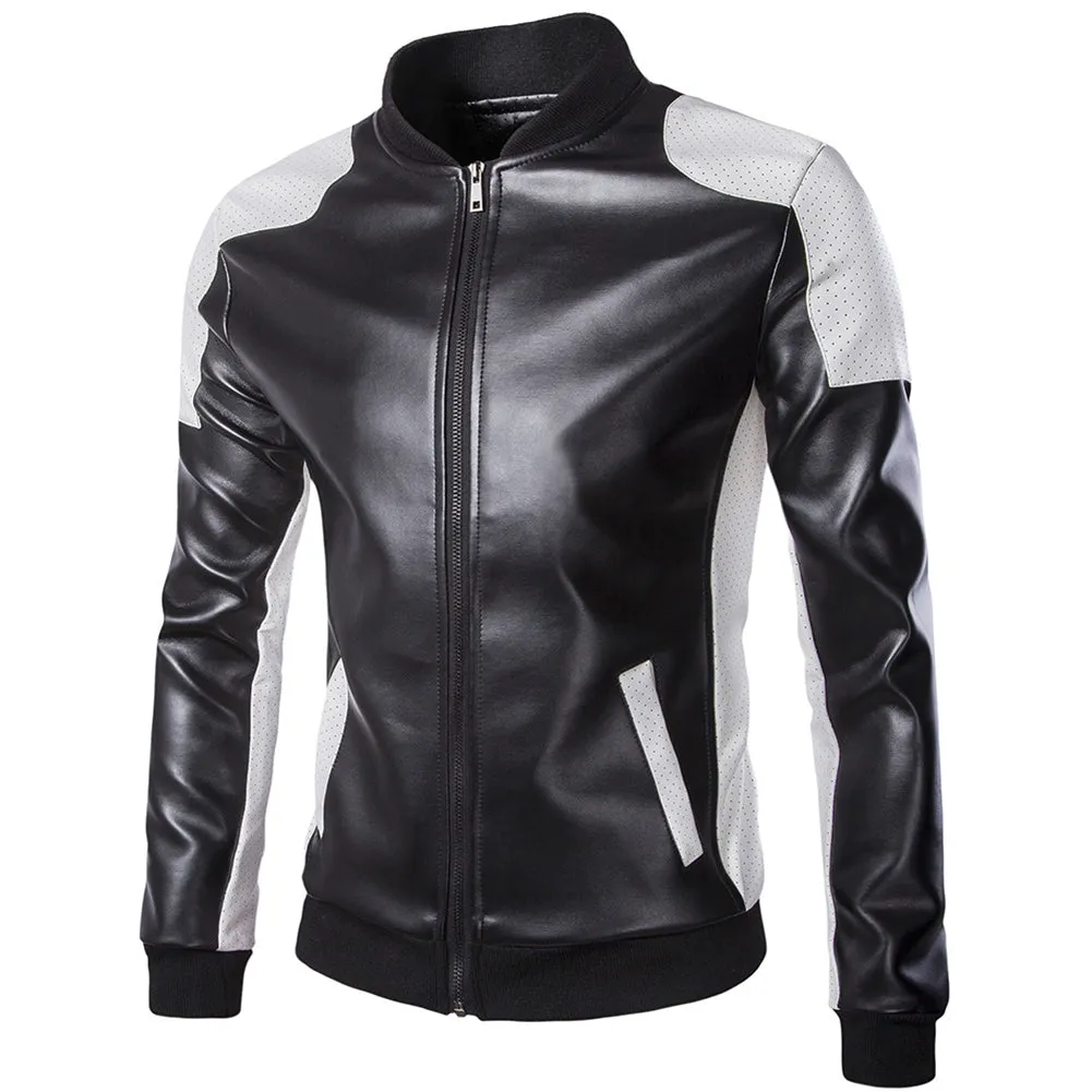 Slim Fit Baseball Jacket Coat Padded Jacket