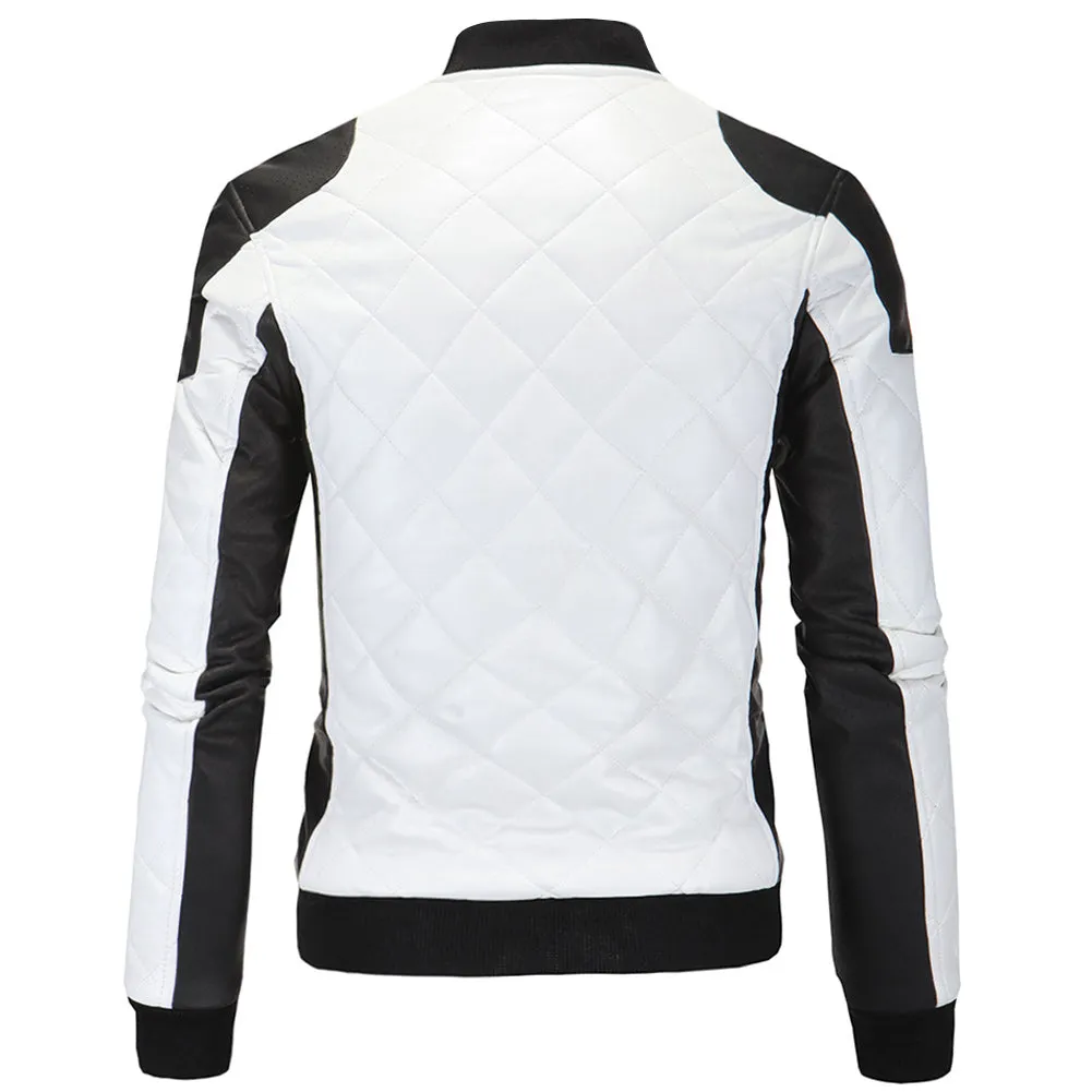 Slim Fit Baseball Jacket Coat Padded Jacket