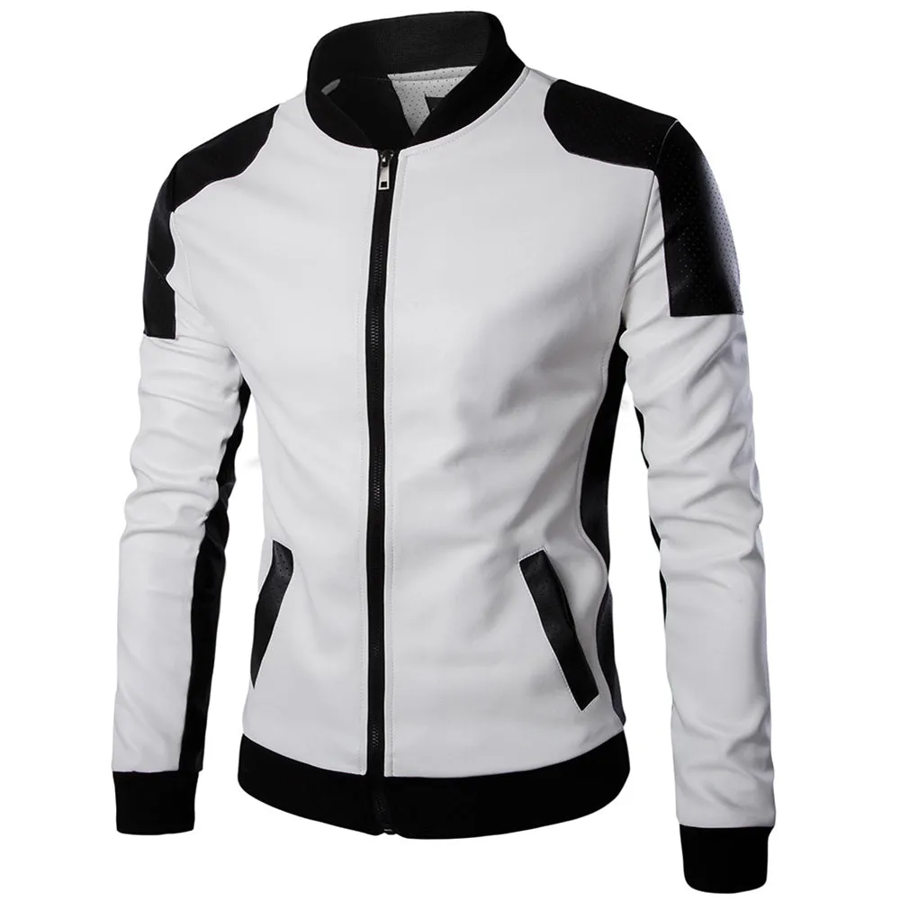 Slim Fit Baseball Jacket Coat Padded Jacket