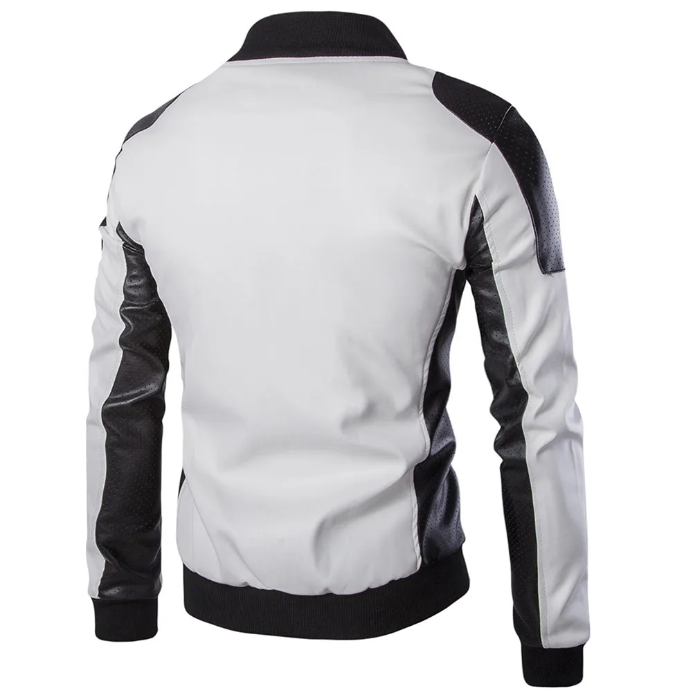 Slim Fit Baseball Jacket Coat Padded Jacket