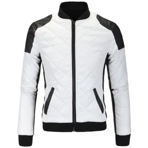 Slim Fit Baseball Jacket Coat Padded Jacket