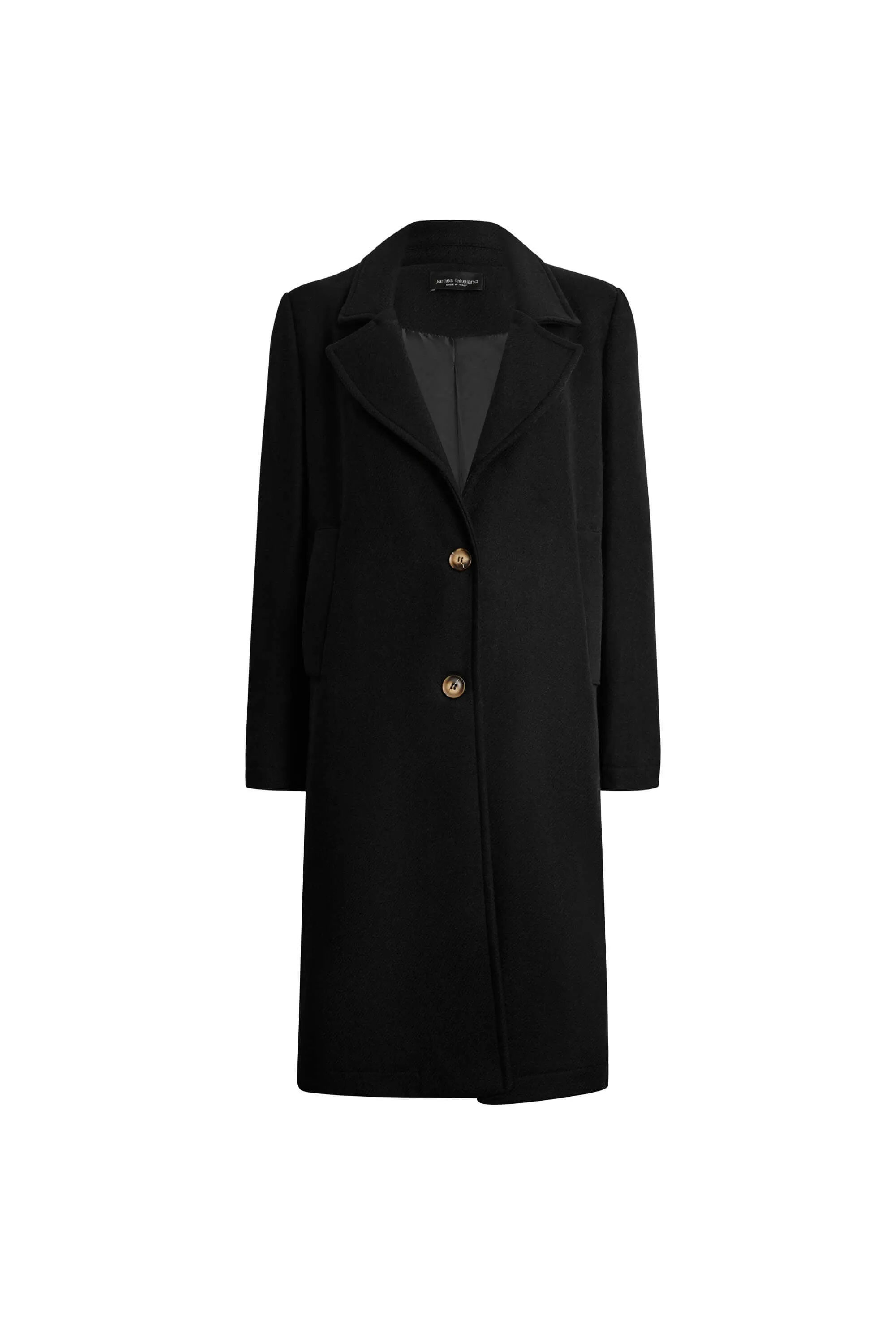 Tailored Black Coat