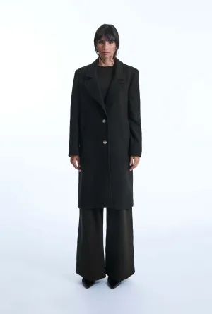 Tailored Black Coat