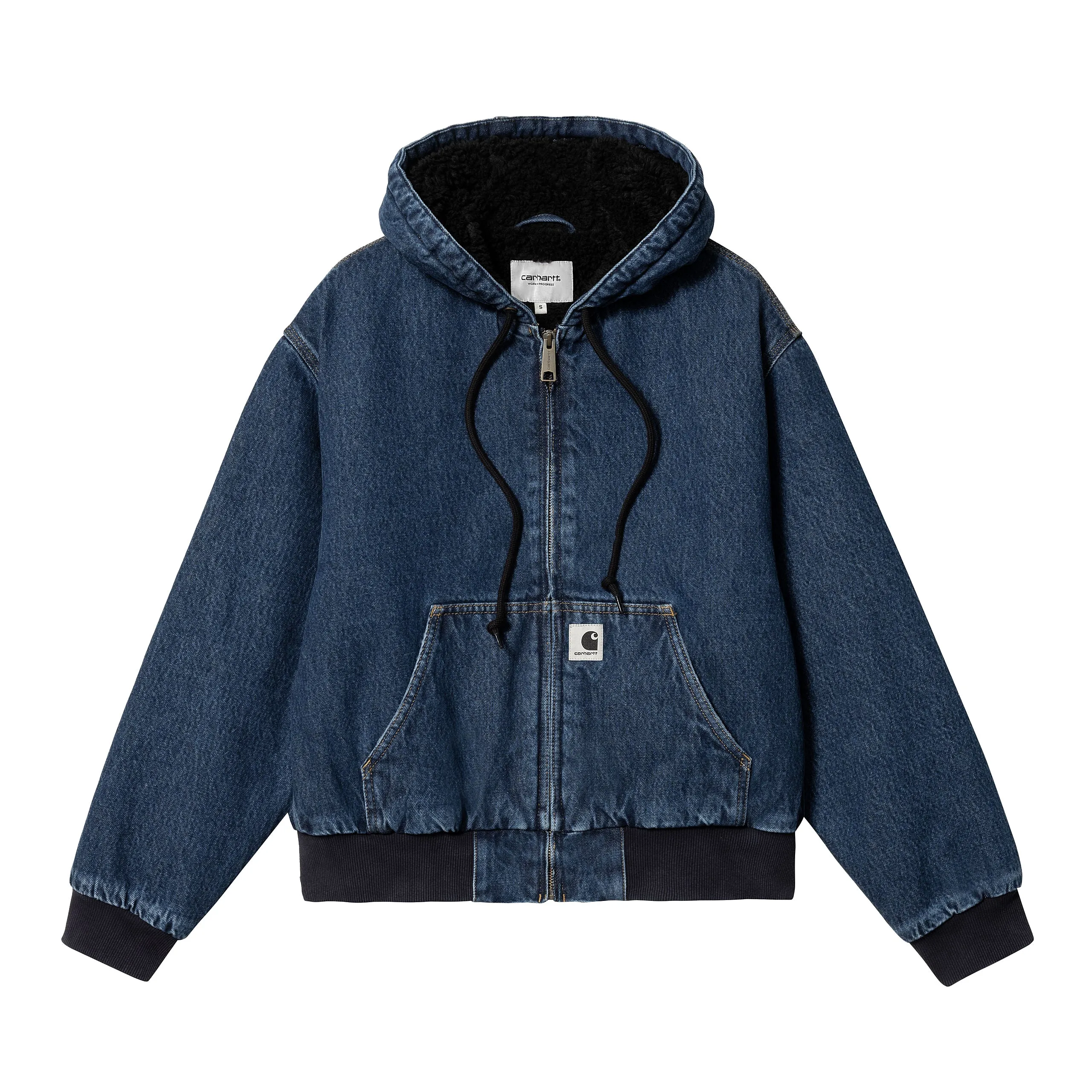 W' OG ACTIVE JACKET BLUE STONE WASHED