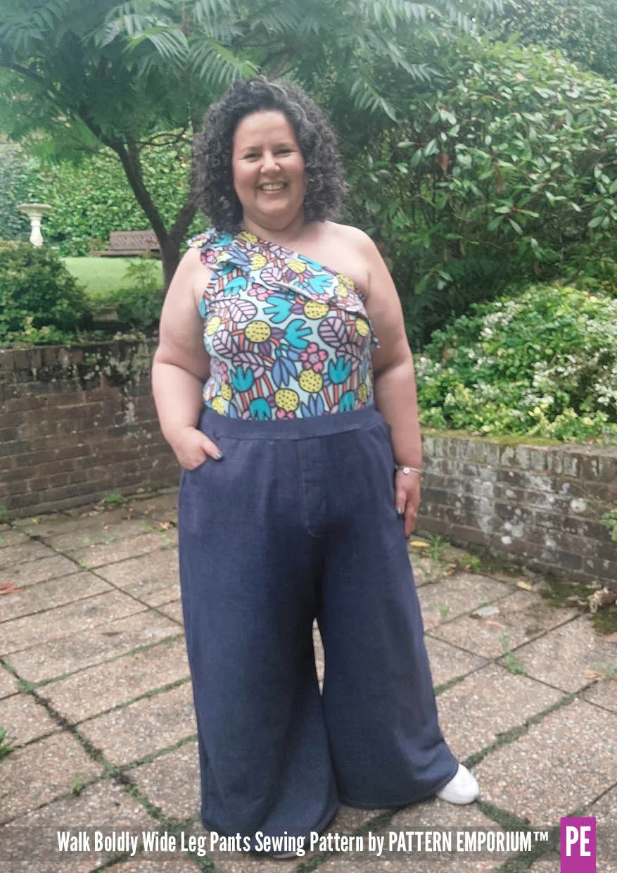 Walk Boldly | Wide Leg Pants Sewing Pattern