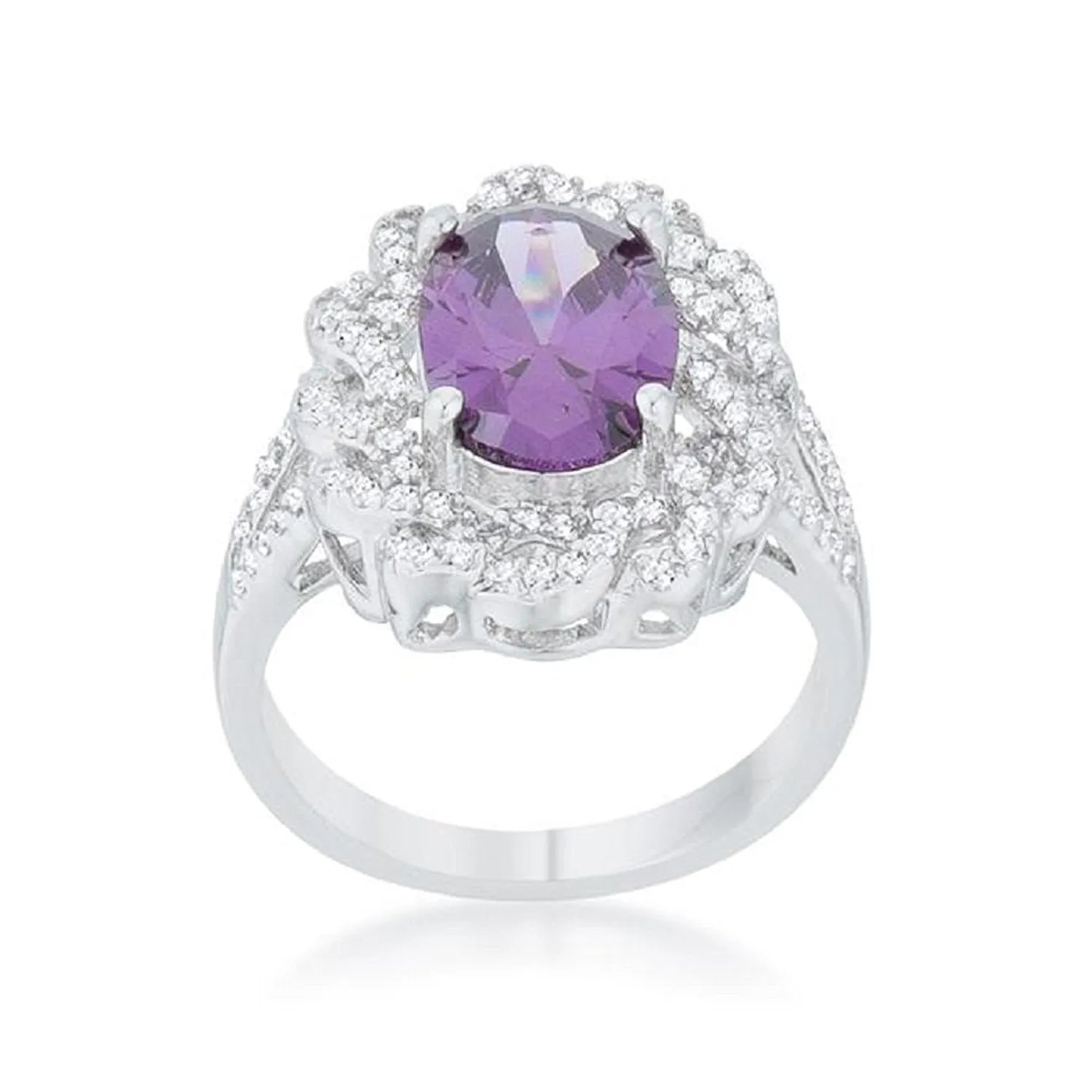 WildKlass Amethyst Oval Classic Ring