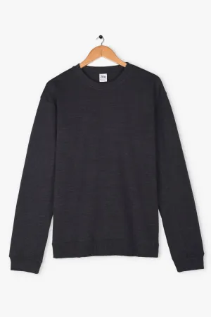 ZARA BASIC SWEATSHIRT (CHARCOAL)